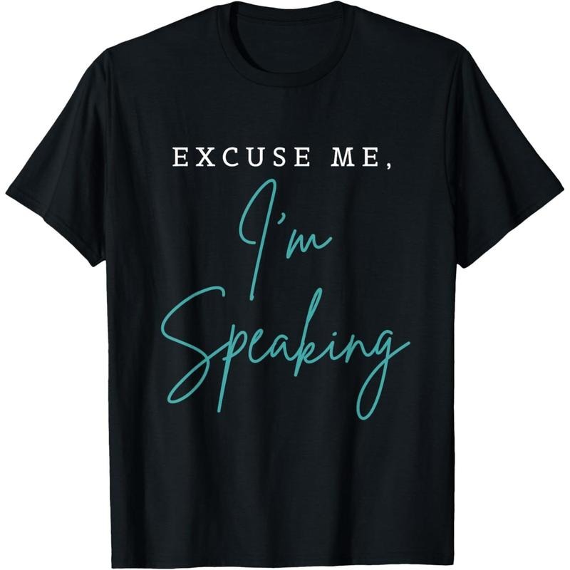 Excuse Me I'm Speaking Funny Kamala Harris Joe Biden Trump T-Shirt made in usa Hoodie, Sweatshirt | GrindPrints.com