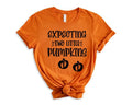 Expecting Two Little Pumpkins Shirt, Twin Pregnancy Announcement T-Shirt, Thanksgiving Gift Tee, Autumn Pregnancy Reveal...
