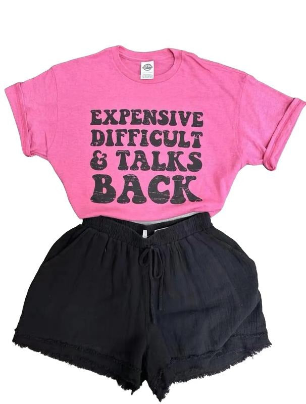 Expensive, Difficult & Talks Back Tshirt Fit Top Hoodie, Sweatshirt | GrindPrints.com