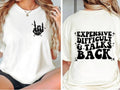 Expensive, Difficult and Talks Back T-shirt Crewneck Comfortable Everyday Streetwear Hoodie, Sweatshirt | GrindPrints.com