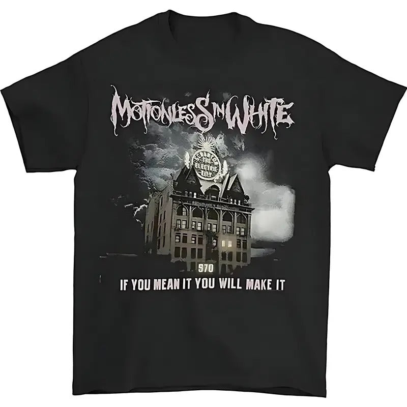 Explore our Exclusive 2016 Fall Tour T-Shirt Collection by Motionless In White Hoodie, Sweatshirt | GrindPrints.com