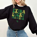 Extra Lucky This Year St Patrick'S Day Pregnancy Reveal Pregnancy Announcement Shirt Mom Be Shirt St Patrick'S Baby Shower T-Shirts, Hoodie, Sweatshirt