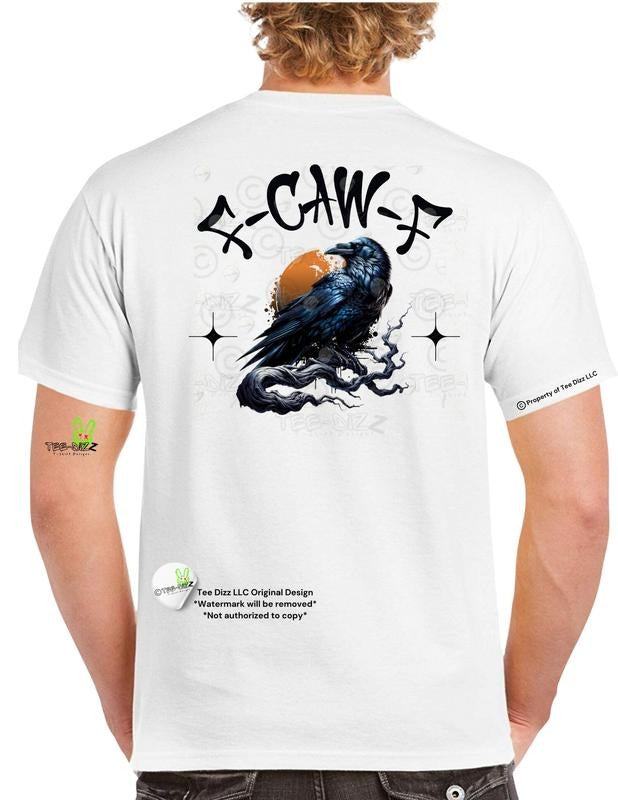 F-Caw-F : Unisex funny Graphic T-shirt Hoodie, Sweatshirt | GrindPrints.com