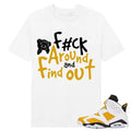F*ck Around And Find Out Tshirt, Shirt match Sneaker Classic Cotton Hoodie, Sweatshirt | GrindPrints.com