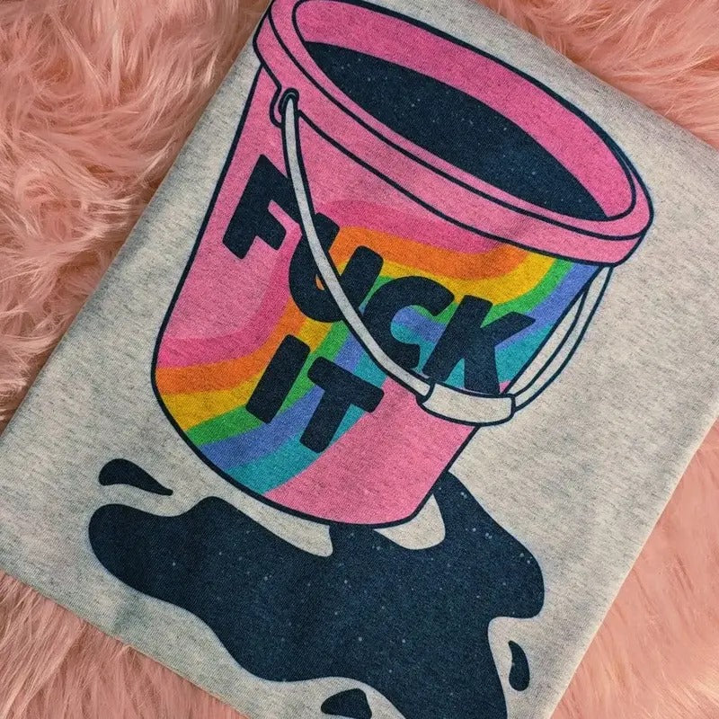 F it bucket Funny Graphic Tee Unisex fit Hoodie, Sweatshirt | GrindPrints.com
