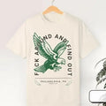 FAFO Shirt Football Bird Gang Tattoo Punk Rock Style T-shirt Hoodie, Sweatshirt | GrindPrints.com