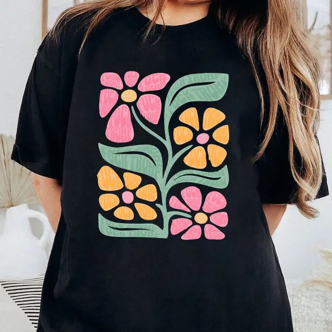 FDT Flower Shirt, Trump Floral Shirt, Gift for Democrat, Human Right Shirt, Equality Tee Hoodie, Sweatshirt | GrindPrints.com