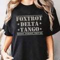 FDT Shirt, FDT Democrat Resistance Gift, Election Tee, Foxtrot Delta Tango Shirt, Trump Vance Shirt,  Funny Trump Shirt...