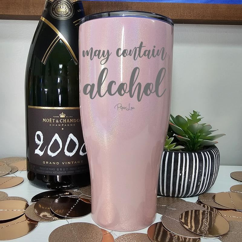 FLASH SALE May Contain Alcohol Laser Etched Tumbler T-Shirts, Hoodie, Sweatshirt