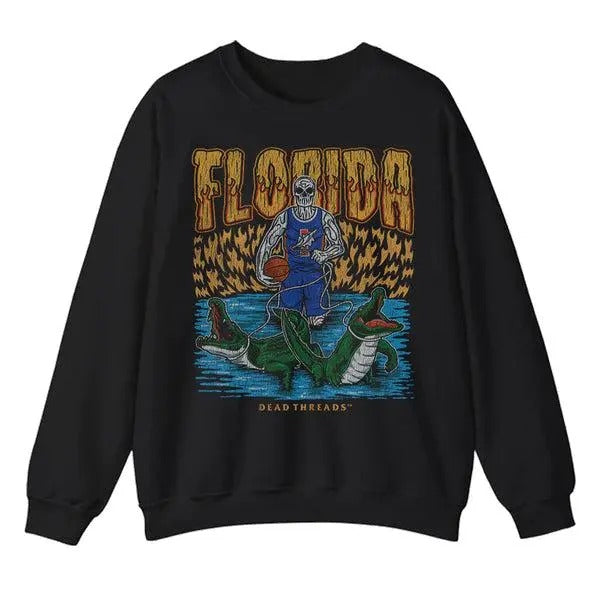 FLORIDA BASKETBALL Sweatshirt Graphic Unisex Women & Men All Size Tops T-Shirts, Hoodie | GrindPrints.com