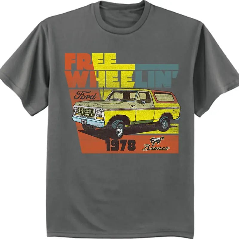 FORD BRONCO 1978 Mens Tee Classic Car Collection Hoodie, Sweatshirt | GrindPrints.com