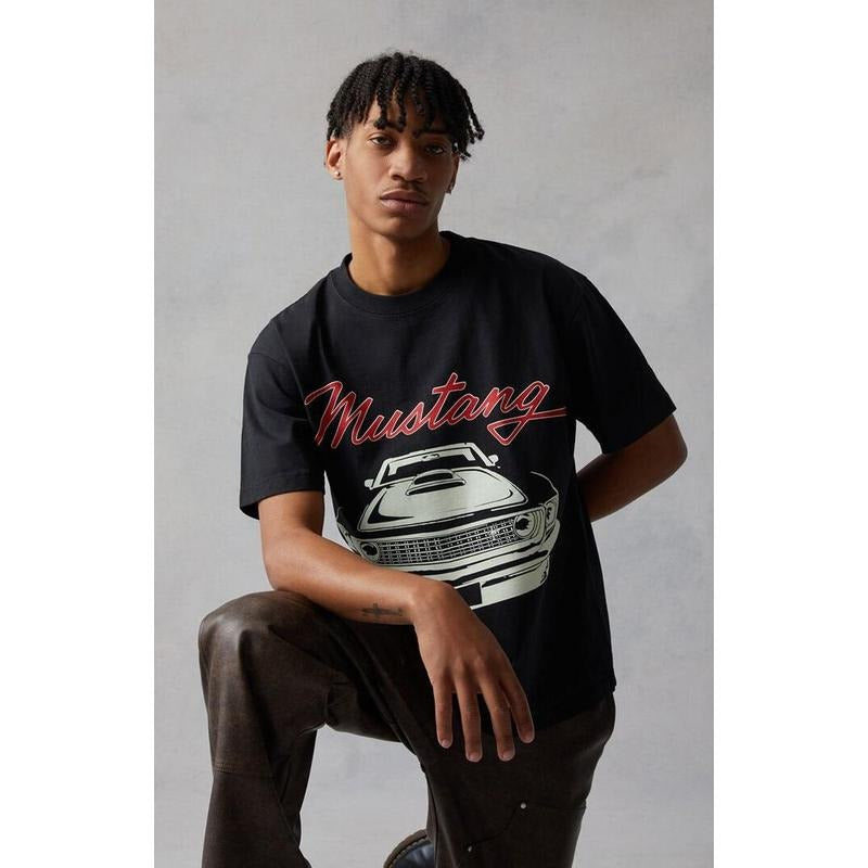 FORD Men's Mustang Front End T-Shirt - Multicolor Hoodie, Sweatshirt | GrindPrints.com