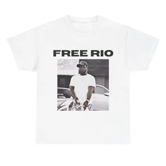 FREE Graphic Tee Rio Da Young OG Rap Graphic Tee Unisex Heavy Cotton Tee Hoodie, Sweatshirt | GrindPrints.com