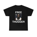 FREE THUGGER Young Thug Rapper Mugshot Tee, Gifts Hoodie, Sweatshirt | GrindPrints.com