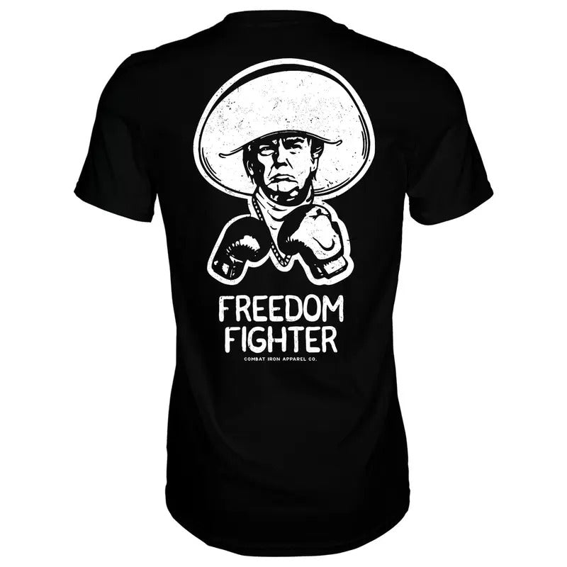 FREEDOM FIGHTER COWBOY DONALD MEN'S T-SHIRT Hoodie, Sweatshirt | GrindPrints.com