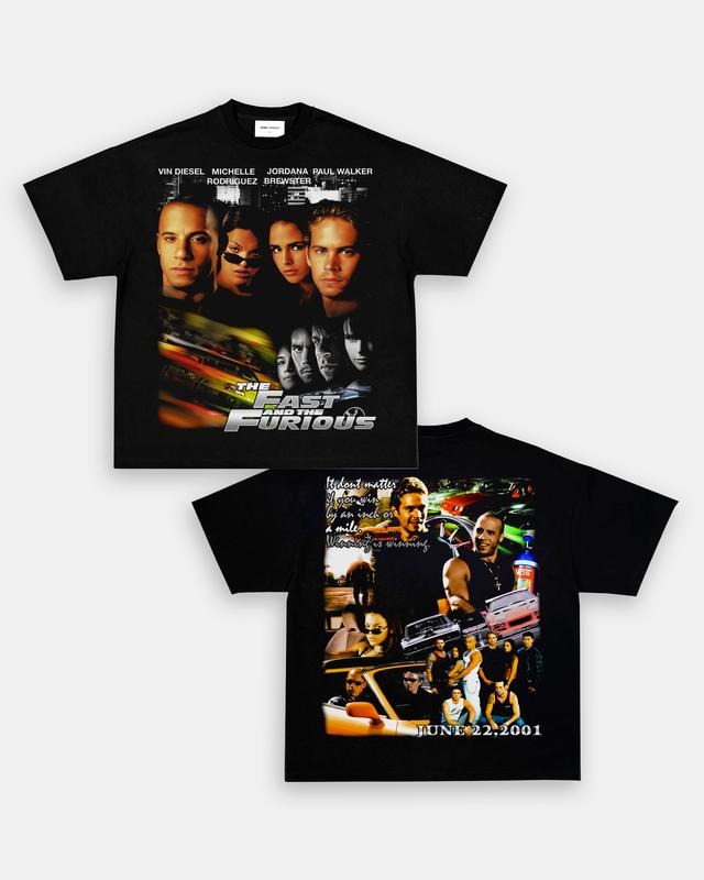 FaST AND FURiOUS TEE Trending Movie T shirt Vintage 90s T-shirt gift for Movie fans gift for him gift for her unisex...