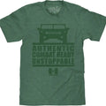 Faded Humvee T-Shirt - Forest Green Heather Hoodie, Sweatshirt | GrindPrints.com