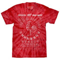 Faded Tuong Ot Sriracha Tie Dye T-Shirt - Spider Red Hoodie, Sweatshirt | GrindPrints.com