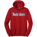 Faded Twizzlers Candy Logo Hooded Sweatshirt - Red T-Shirts, Hoodie | GrindPrints.com