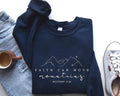 Faith Can Move Mountains Sweatshirt, Christmas Christian Sweatshirt, Religious Gift, Gift For Christian, Faith...
