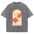Faith Like A Flower Unfolding In His Light Unixes Washed T-Shirt, Christian Jesus  t shirts, Vintage 90s Graphic Tee Gift...