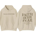 Faith Over Fear Hoodie, Christian Religious Sayings Hoodie, For Men And Women T-Shirts, Sweatshirt | GrindPrints.com