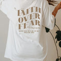 Faith Over Fear Shirt, Faith Shirt, Bible Verse Shirt, Christian Apparel, Women Faith Tee Clotting, Unisex T-Shirt, Gifts...