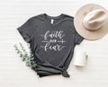 Faith Over Fear Shirt,Christian Shirts,Faith Shirt,Religious  sweater Hoodie, Sweatshirt | GrindPrints.com