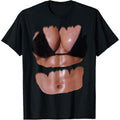 Fake Abs T Shirt Funny Bikini Body Muscle Six Pack 3D T-Shirt made in usa Hoodie, Sweatshirt | GrindPrints.com