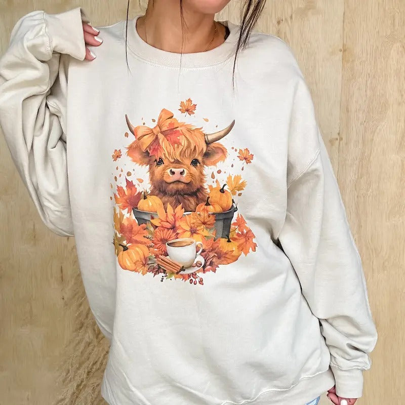 Fall Cow Top T-Shirts, Hoodie, Sweatshirt