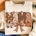 Fall Mama Shirt Fall Mama Coquette Pumpkin Fall Vibes Shirt Autumn Coquette Shirt Spooky Season, Halloween Shirt Hoodie,...