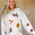 Fall Sticker Trend Graphic Sweatshirt T-Shirts, Hoodie | GrindPrints.com