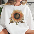 Fall Sunflower Sweatshirt Autumn Sunflower Pullover Fall Floral Sweatshirt Autumn Sunflower Floral Pullover T-Shirts, Hoodie