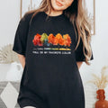 Fall Tree Comfort Colors Shirt, Autumn Tree Line Shirt, Thanksgiving Shirt, Fall Autumn Tee, Fall is My Favorite Colors...