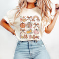 Fall Vibes T-Shirt, Fall T-Shirt, Autumn T-Shirt, Retro fall T-Shirt, Fall , Coquette pumpkin T-Shirt, Coffee fall...