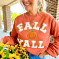 'Fall Y'all Pumpkin Patch' Balloon Sleeve Sweater T-Shirts, Hoodie, Sweatshirt | GrindPrints.com