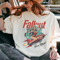 Fallout Nuka Cola Bottle Shirt Sweatshirt - Retro Graphic T-Shirt with Vintage Bottle Cap, Cotton Fabric, Unisex, Summer...