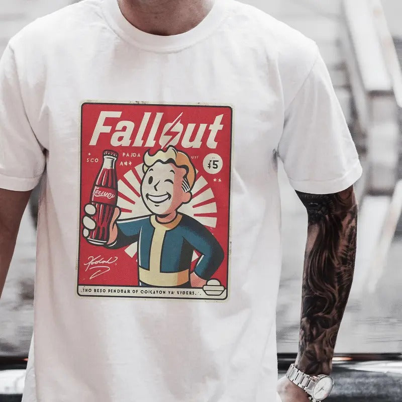 Fallout Pip Boy Vault Boy Retro Gamer Shirt Retro Gaming Appeal Gaming Streetwear Perfect Fans Heavy Comfort Color Cotton T-Shirts, Hoodie, Sweatshirt