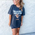 Falls Out Football Graphic Tee Hoodie, Sweatshirt | GrindPrints.com