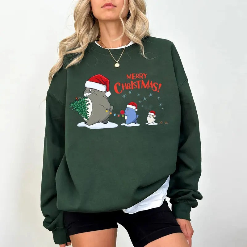 Family Totoro My Neighbor Totoro Ghibli Shirt Totoro Shirt Ghibli Cartoon Totoro Anime Merchstyle{N002}4 T-Shirts, Hoodie, Sweatshirt