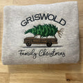 Family Christmas embroidered sweatshirt T-Shirts, Hoodie | GrindPrints.com