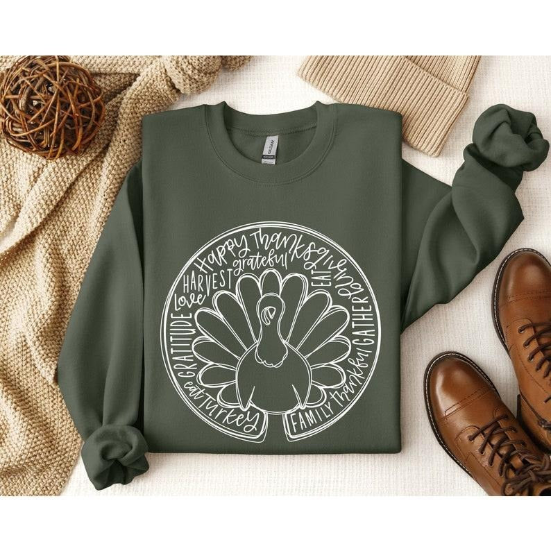 Family Thanksgiving 2023 Sweatshirt,Happy Thanksgiving Sweatshirt,Thanksgiving Hoodie,Family Thanksgiving Shirt,Christian...