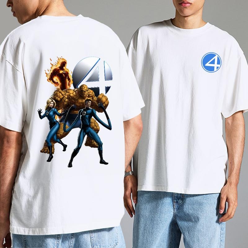 Fantastic Four Shirt, Superhero T-Shirt, Fantastic 4 Tee, Mar Studio Superhero Tee Hoodie, Sweatshirt | GrindPrints.com