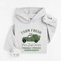 Farm Fresh Design Retro Printed Hoodie Unisex, Farm Fresh Retro Hoodie, Quotes Sweater, Farm Fresh Design Retro T-Shirts,...