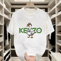 Fashionable Goose Motif! Soft - fabric, Short - sleeve T