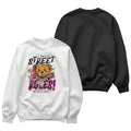 Fashionable cotton short sleeves, crewneck sweatshirts, hooded sweatshirts, bears leading, gold chains shining, "STREET...