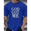 [Fast Arrival] Religious Faith Graphic Tee - Men's Casual Short Sleeve Summer T-Shirt for God Believers