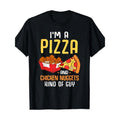 Fast Food Pizza Lover Foodie Men Funny Chicken Nuggets T-Shirt 100% Cotton T-Shirt Made in USA Hoodie, Sweatshirt