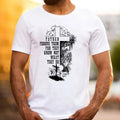 Father Forgive Them For They Know Not What They Do Christian Father's Day TShirt Casual Style Crew Neck Short Sleeve...