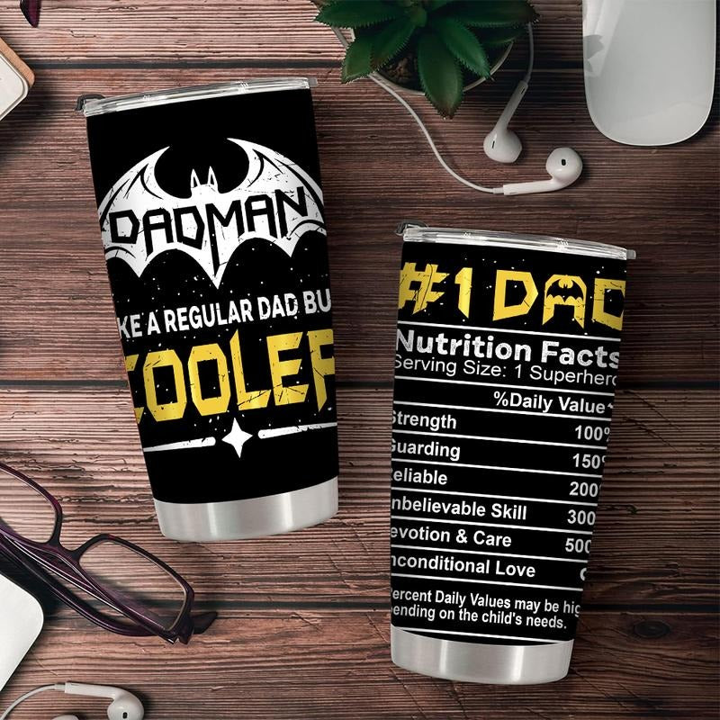 Father's Day Dadman Cooler Tumbler, Father Day Tumbler, Gifr For Dad T-Shirts, Hoodie, Sweatshirt | GrindPrints.com